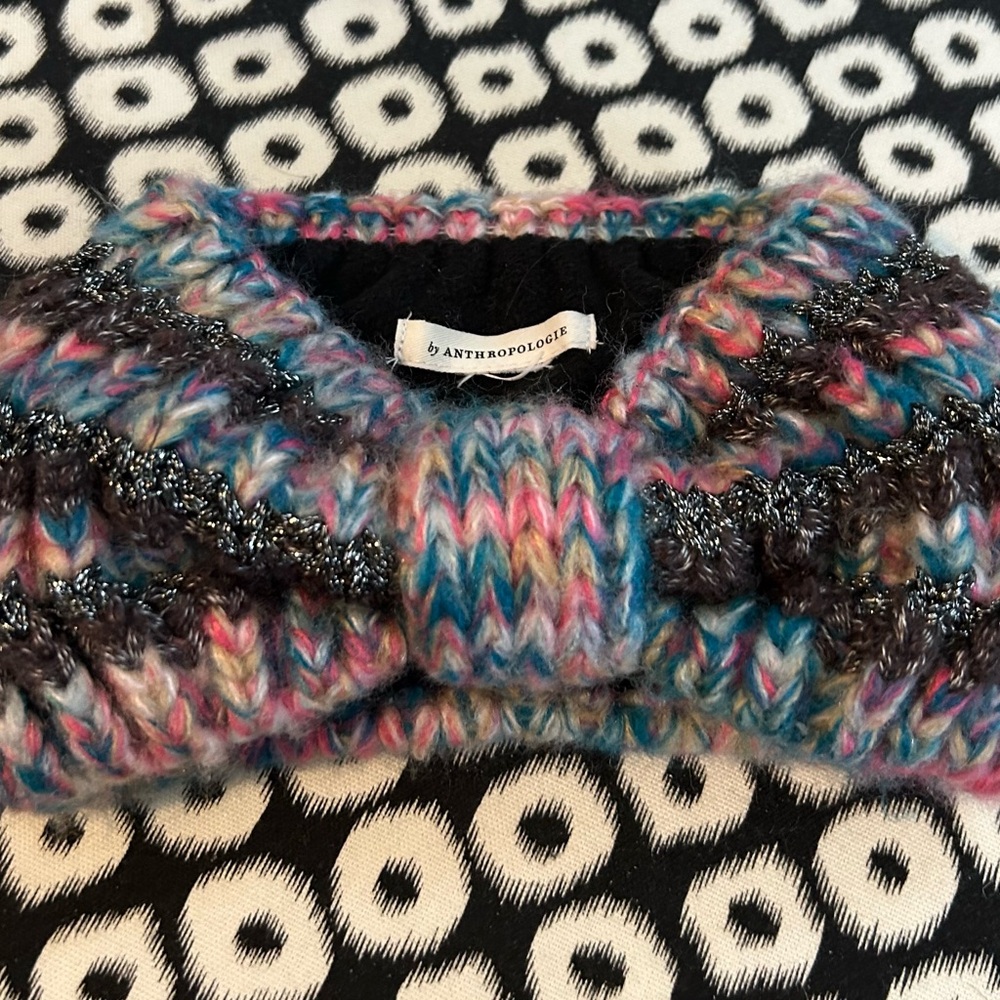 Anthropologie Vibrant Knit Headband